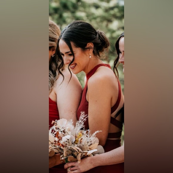 Azazie - Clarice - Terracotta - Size 4/6 - Picture 5 of 6